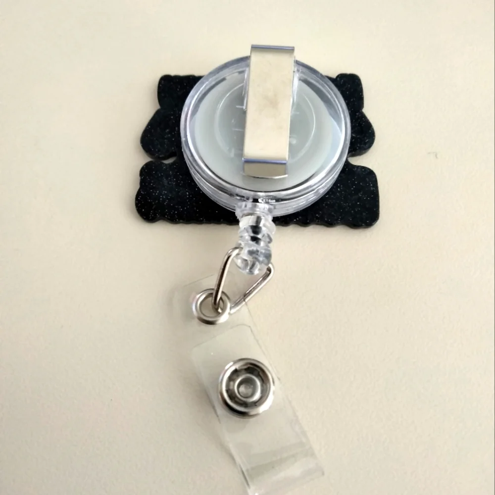 Med Tech Pharmacy Funny Badge Reel with Slip Clip